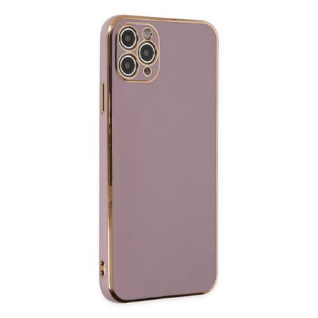 Bez iPhone 11 Pro Max Kılıf Volet Silikon - Mor Najmaddin