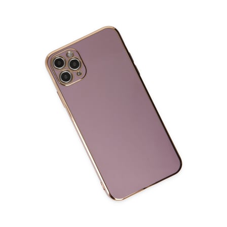 Bez iPhone 11 Pro Max Kılıf Volet Silikon - Mor Najmaddin