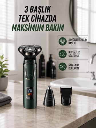 Mey Mey İthalat Kuru Kullanıma Uygun Erkek Tıraş Makinesi Najmaddin