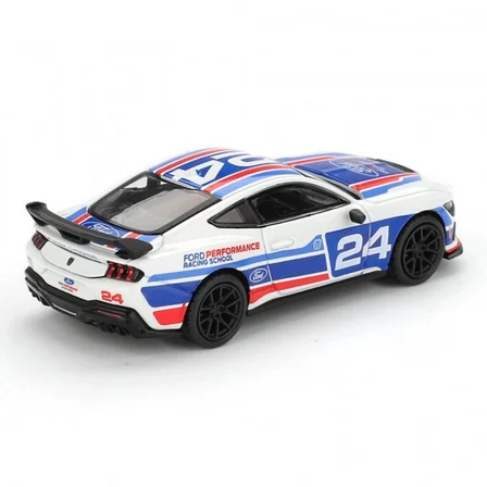 Ticaret 1/64 Model Araç Mustang Dark Horse #24 Performance Racing School Najmaddin