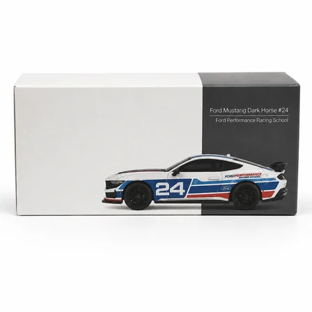 Ticaret 1/64 Model Araç Mustang Dark Horse #24 Performance Racing School Najmaddin