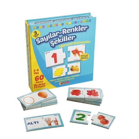 Ticaret 1444 EĞLENCELİ BUL SAYILAR RENKLER ŞEKİLLER Najmaddin