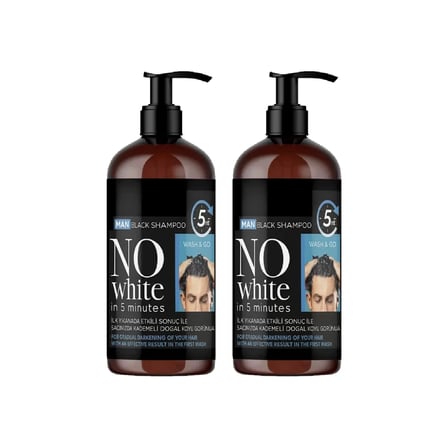Sh Nowhite 2 Adet Antiwhitening Erkek Saç Şampuanı 250 Ml Najmaddin