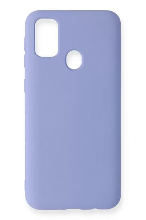 Mey Mey İthalat  Samsung Galaxy M31 Kılıf Nano içi Kadife Silikon - Lila Najmaddin