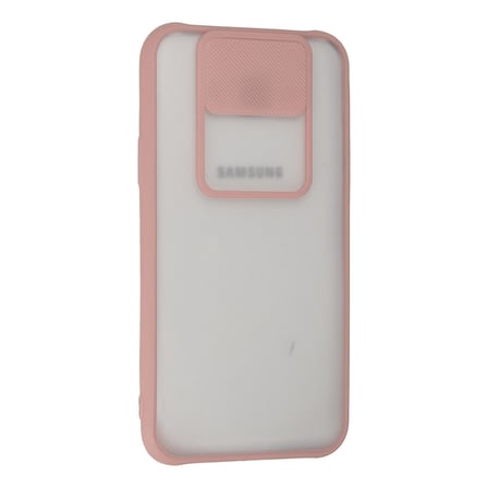 Bez Galaxy J7 Kılıf Palm Buzlu Kamera Sürgülü Silikon - Pembe Najmaddin