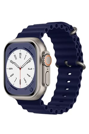 Sh Newface Apple Watch 38mm Ocean Kordon - Mavi Najmaddin