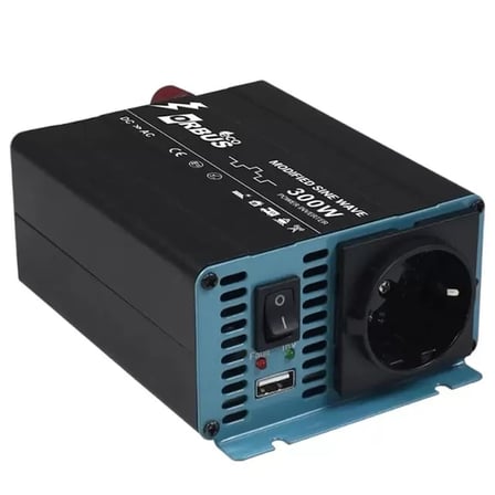 Sh Orbus Mse300w 12 Volt -300 Watt 220v Ac 50hz 600 Watt Surge Eco Modified Sinus İnverter Najmaddin
