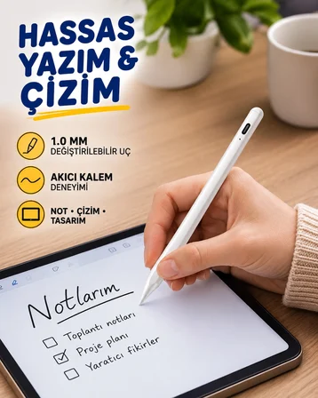 Karg Eğim Sensörlü Dijital Kalem – Yüksek Hassasiyetli 1,0 Mm Uç, Uzun Pil Ömrü Yeni Nesil Najmaddin