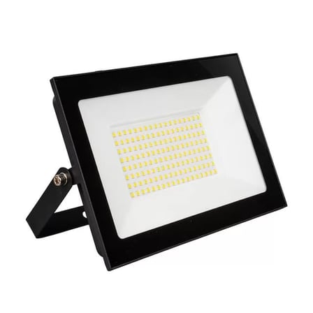 Sh Powermaster Pm-22587 100 Watt - 220 Volt 6500k Ip66 150* Işık Açısı Siyah Slim Kasa Led Projektör Najmaddin