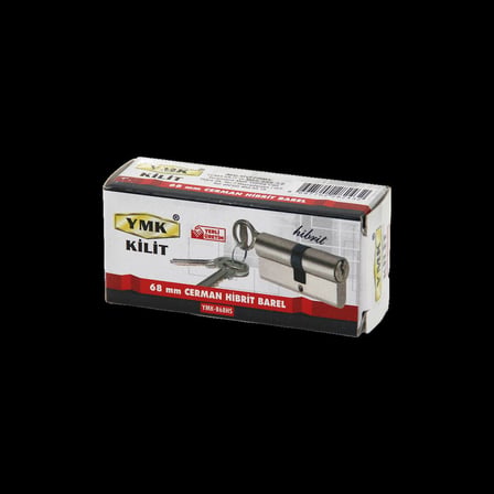 Tedar 68 mm Hibrit Silindir Barel - Nikel Saten, 3 Anahtar Najmaddin