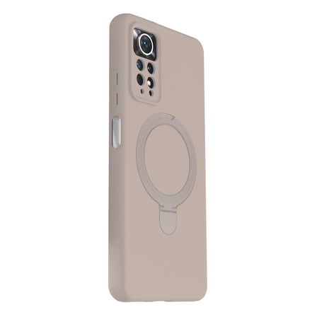 Bez Redmi Note 12 Pro 4G Regal Magsafe Standlı Kapak - Çöl Titanyum Najmaddin