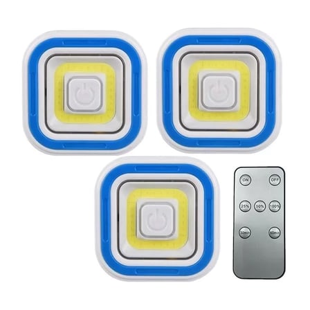 Sh Powermaster Pm-6936 Cob Ledli Pilli Uzaktan Kumandalı Üçlü Lamba Najmaddin