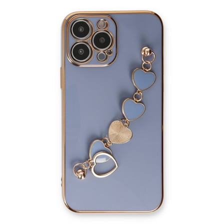 Bez iPhone 14 Pro Kılıf Esila Silikon - Gri Najmaddin