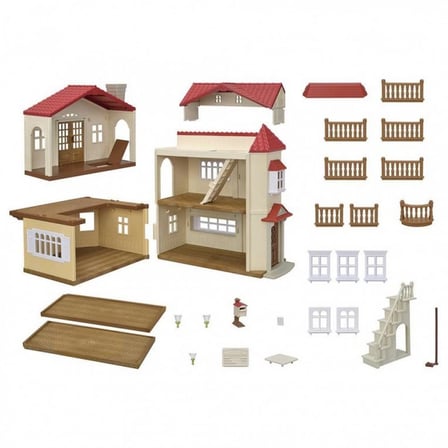 Ticaret  Sylvanian Families Oyun Odalı Işıklı Şehir Evi 5708 Najmaddin