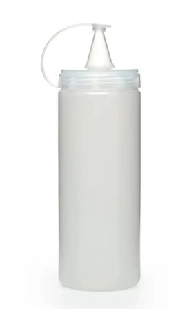 Çe Şeffaf Sos Şişesi  - 700 Ml  (3 Adet ) Najmaddin