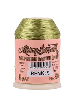 Tedar Altınbaşak Oya ve Dantel İpi 20 gr - Royaleks - No: 009 Najmaddin