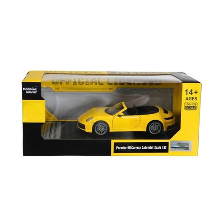 Ticaret 1/31 Porsche 911 Carrera Cabriolet Model Araba Najmaddin