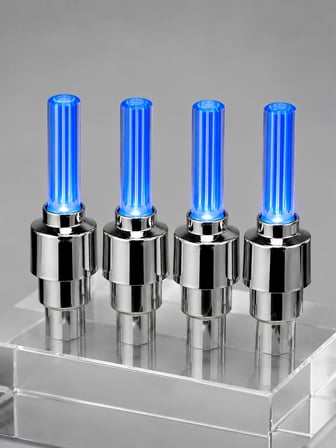 Karg 4'lü Led Sibop Işığı Hareket Sensörlü Araç Lastik Sibop Lambası Najmaddin