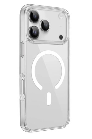 Sh Newface Apple İphone 17 Pro Kılıf Pc Real Magsafe Kapak - Şeffaf Najmaddin