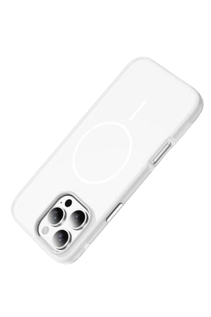 Mey Mey İthalat   iPhone 16 Pro Max Neksa Magsafe Kapak - Beyaz Najmaddin