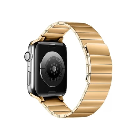 Mark Newface Apple Watch 38mm KR404 Huks Kordon - Gold Najmaddin