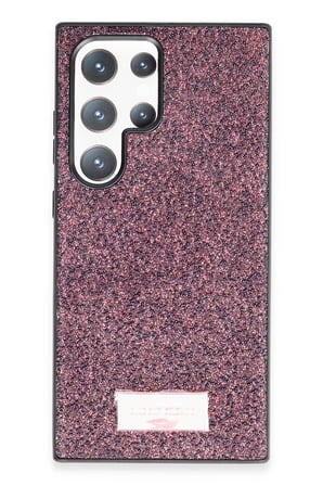 Mey Mey İthalat  Samsung Galaxy S24 Ultra Bright Simli Kapak - Derin Mor Najmaddin