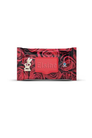 Tedar 9 Paket Red Rose Islak Havlu Mendil 90 Adet Kapaklı Gül Kokulu Najmaddin