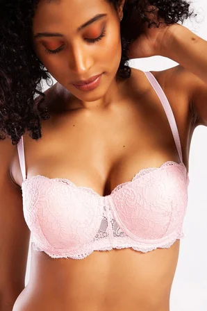 Beru G.colors Push Up Strapless Bra, Açık Pembe Konforlu Ve Şık Sütyen Najmaddin
