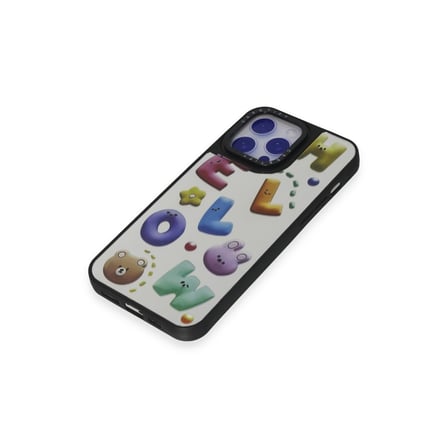 Bez iPhone 15 Pro Kılıf Mirror Desenli Kapak - Mirror - 15 Najmaddin