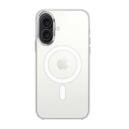 Bez iPhone 16 Plus Kılıf Pc Real Magsafe Kapak - Şeffaf Najmaddin