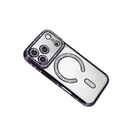 Bez iPhone 17 Pro Joke Simli Magneticsafe Kılıf - Derin Mor Najmaddin
