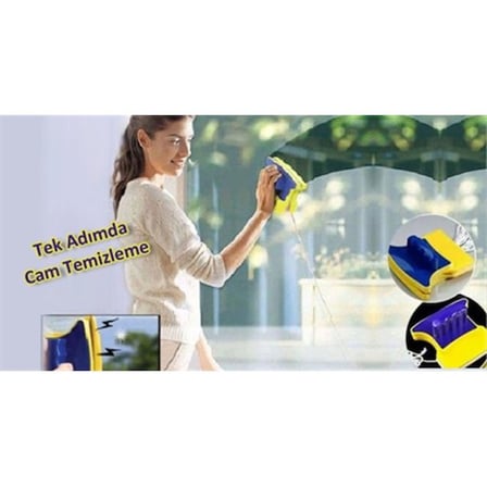 Emin Çift Taraflı Mıknatıslı Pratik Cam Sileceği Najmaddin