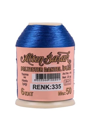 Tedar 3 Adet Altınbaşak Oya ve Dantel İpi 20 gr - Royaleks - No: 335 Najmaddin