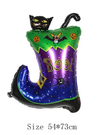 Ticaret Halloween Çizmeli Kara Kedi Folyo Balon Najmaddin