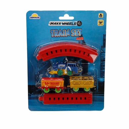 Ticaret Kurmalı Raylı Mini Tren Seti 11 Parça Najmaddin