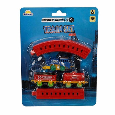 Ticaret Kurmalı Raylı Mini Tren Seti 11 Parça Najmaddin