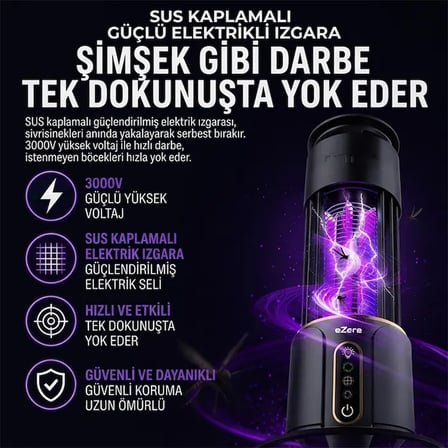 Hepsi Ezere ZapGuard Pro Elektrikli Sivrisinek Yok Edici lamba-(5775) Najmaddin