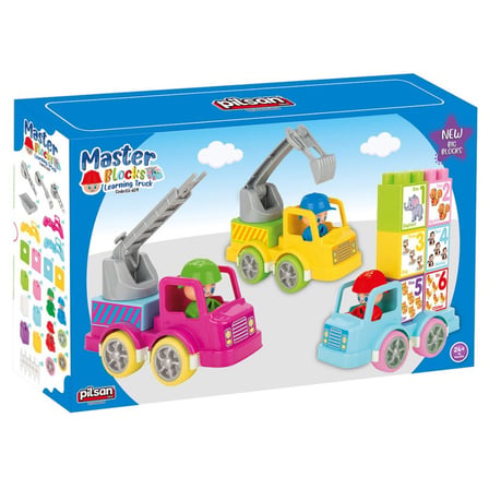 Ticaret 03 609 Master Bloklar Eğitici Kamyon -NessiWorld Oyuncak Najmaddin