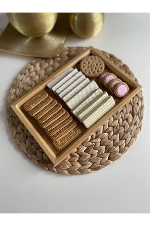 Tedar Bambu Çok Amaçlı Düzenleyici Sunum Tepsisi (33 Cm X 22 Cm) Royaleks-81287 Najmaddin