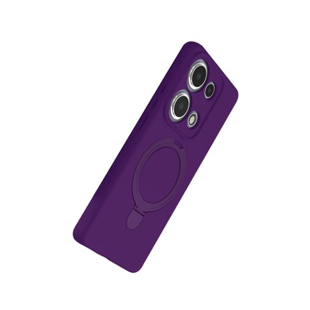 Bez Redmi Note 13 Pro 4G Regal Magsafe Standlı Kapak - Derin Mor Najmaddin