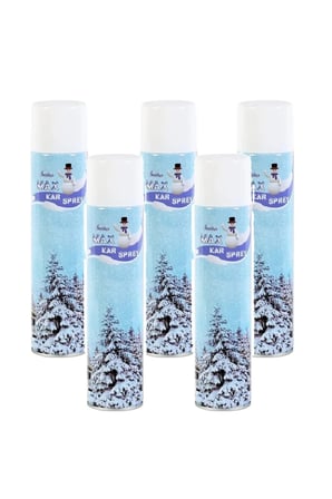 Tedar 5 Adet Max Kar Köpüğü Spreyi, Eriyen Kar Taneleri, Parti Köpük Karı Yapar Kar Yağdıran Sprey 5x300 ml Najmaddin