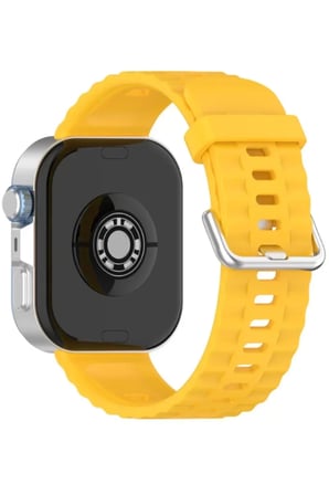 Mark Newface Huawei Watch Fit 3 Klasik Kordon - Sarı Najmaddin