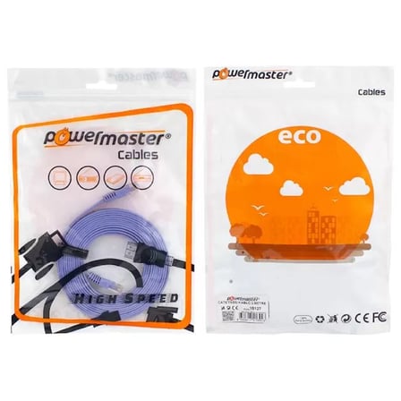 Sh Powermaster Cat6 Yassı Kablo 3 Metre Najmaddin