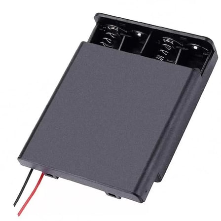 Sh Powermaster  4'lü Aa Kapaklı Switch'li Pil Yuvası (ıc-233f) Najmaddin