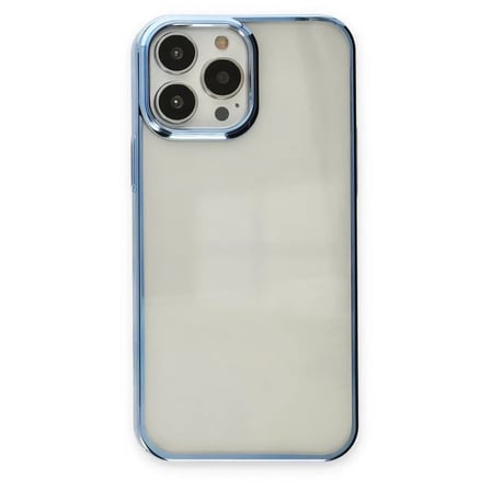 Sh Apple İphone 14 Pro Max Kılıf Element Silikon - Sky Blue Najmaddin