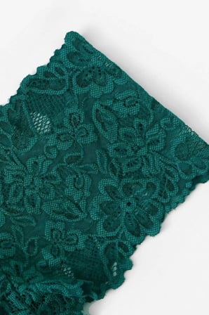 Beru Kadın Yeşil Özel Tasarım Şık Sütyen Külot Takımı Şık İç Giyim Seti Najmaddin