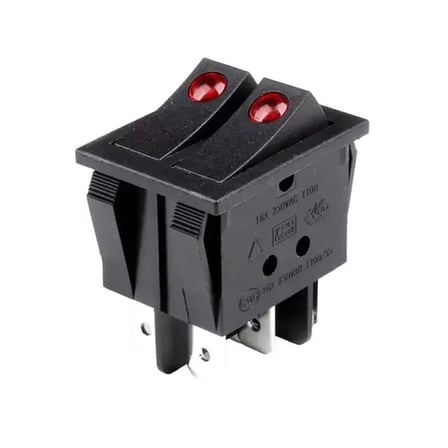 Sh Powermaster Ic-102 İkili Işıklı Mercekli Anahtar Najmaddin