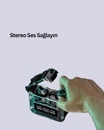 Mey Mey İthalat Bluetooth Kulaklık Kablosuz ANC Gürültü Önleyici Stereo Ses Yeni Nesil Najmaddin