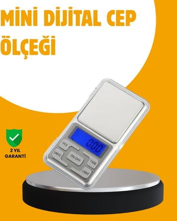 Karg Taşınabilir Dijital Cep Terazisi 5 Ölçüm Birimli Najmaddin