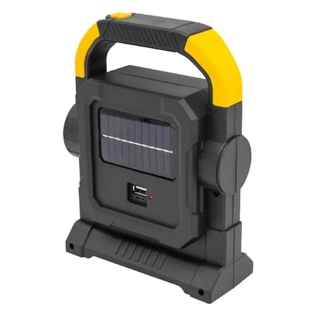 Sh Powermaster Hc-7078-d Üç Çalışma Modlu Şarjlı 32 Smd Ledli Taşınabilir Solar Panelli Lamba Najmaddin
